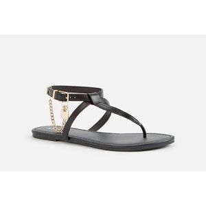 New! JustFab| Gabriela| Flat sandal with box!